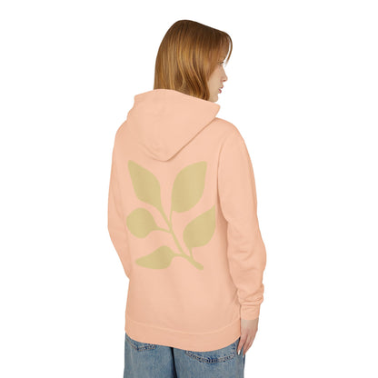 Foliage Unisex Lightweight Hooded Sweatshirt - Nature-Inspired Comfort for All Seasons