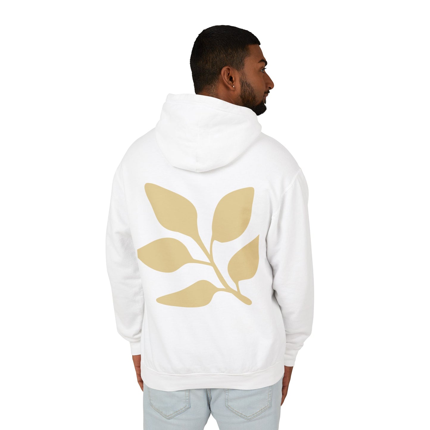 Foliage Unisex Lightweight Hooded Sweatshirt - Nature-Inspired Comfort for All Seasons