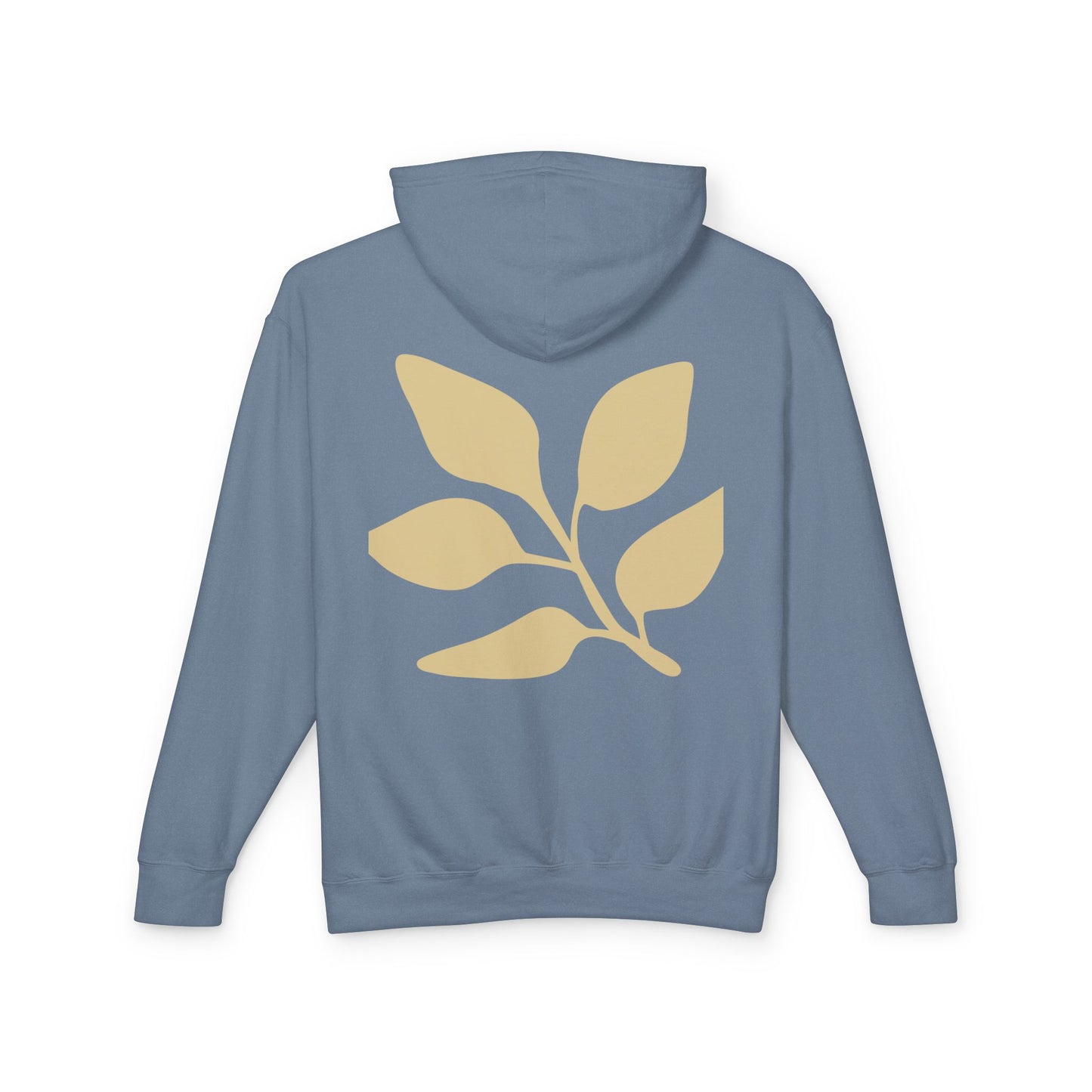 Foliage Unisex Lightweight Hooded Sweatshirt - Nature-Inspired Comfort for All Seasons