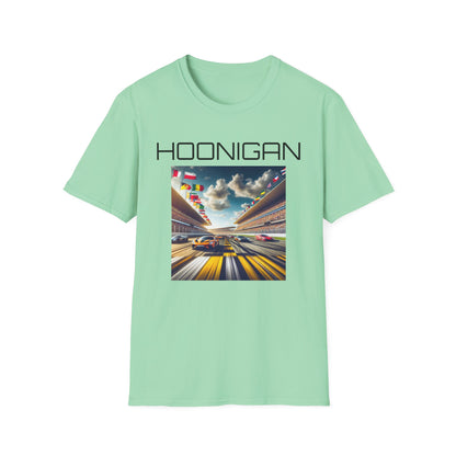 Hoonigan Racing Unisex Softstyle T-Shirt - Cool and Stylish Graphic Tee for Car Enthusiasts