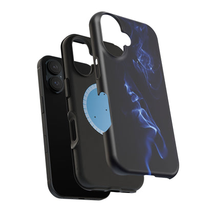 Elegant Smoke Design Magnetic Tough Cases for iPhone - Stylish Protection