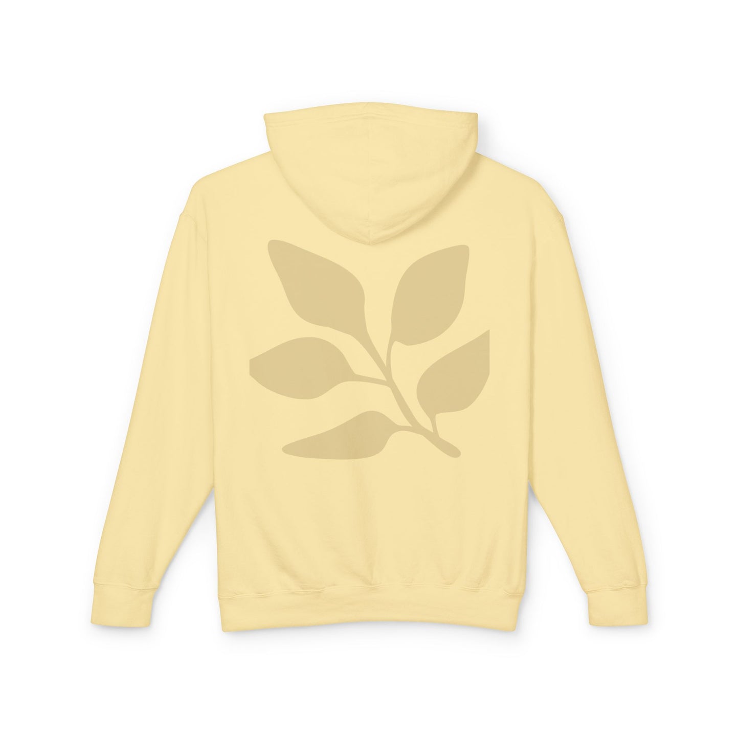 Foliage Unisex Lightweight Hooded Sweatshirt - Nature-Inspired Comfort for All Seasons