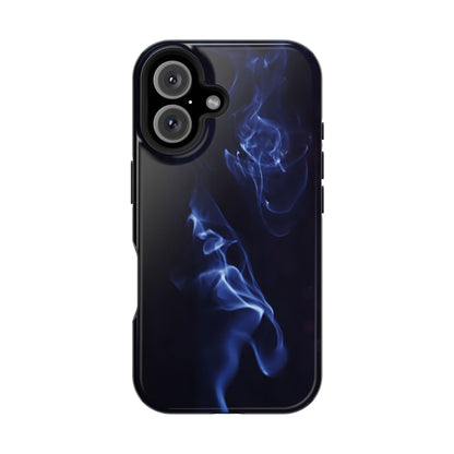 Elegant Smoke Design Magnetic Tough Cases for iPhone - Stylish Protection