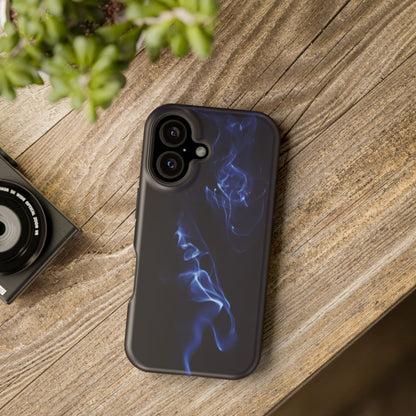 Elegant Smoke Design Magnetic Tough Cases for iPhone - Stylish Protection