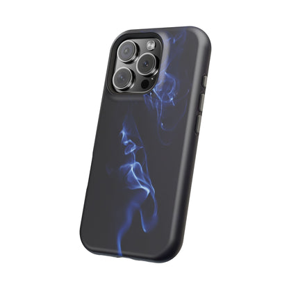 Elegant Smoke Design Magnetic Tough Cases for iPhone - Stylish Protection