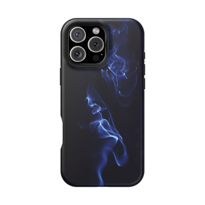 Elegant Smoke Design Magnetic Tough Cases for iPhone - Stylish Protection