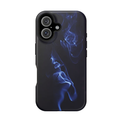 Elegant Smoke Design Magnetic Tough Cases for iPhone - Stylish Protection