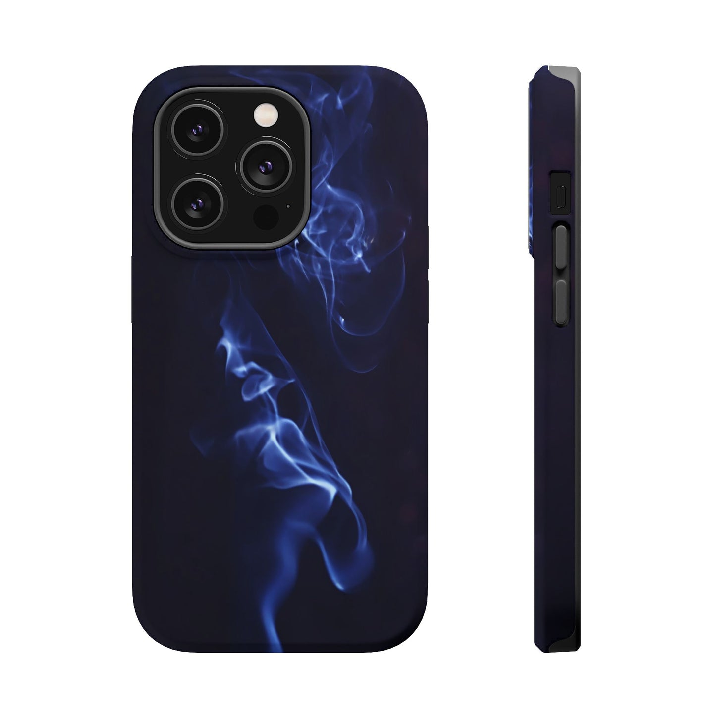 Elegant Smoke Design Magnetic Tough Cases for iPhone - Stylish Protection