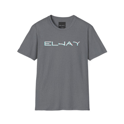 Trendy Unisex Softstyle T-Shirt with 'ELWAY' Graphic - Perfect for Casual Wear and Gifts