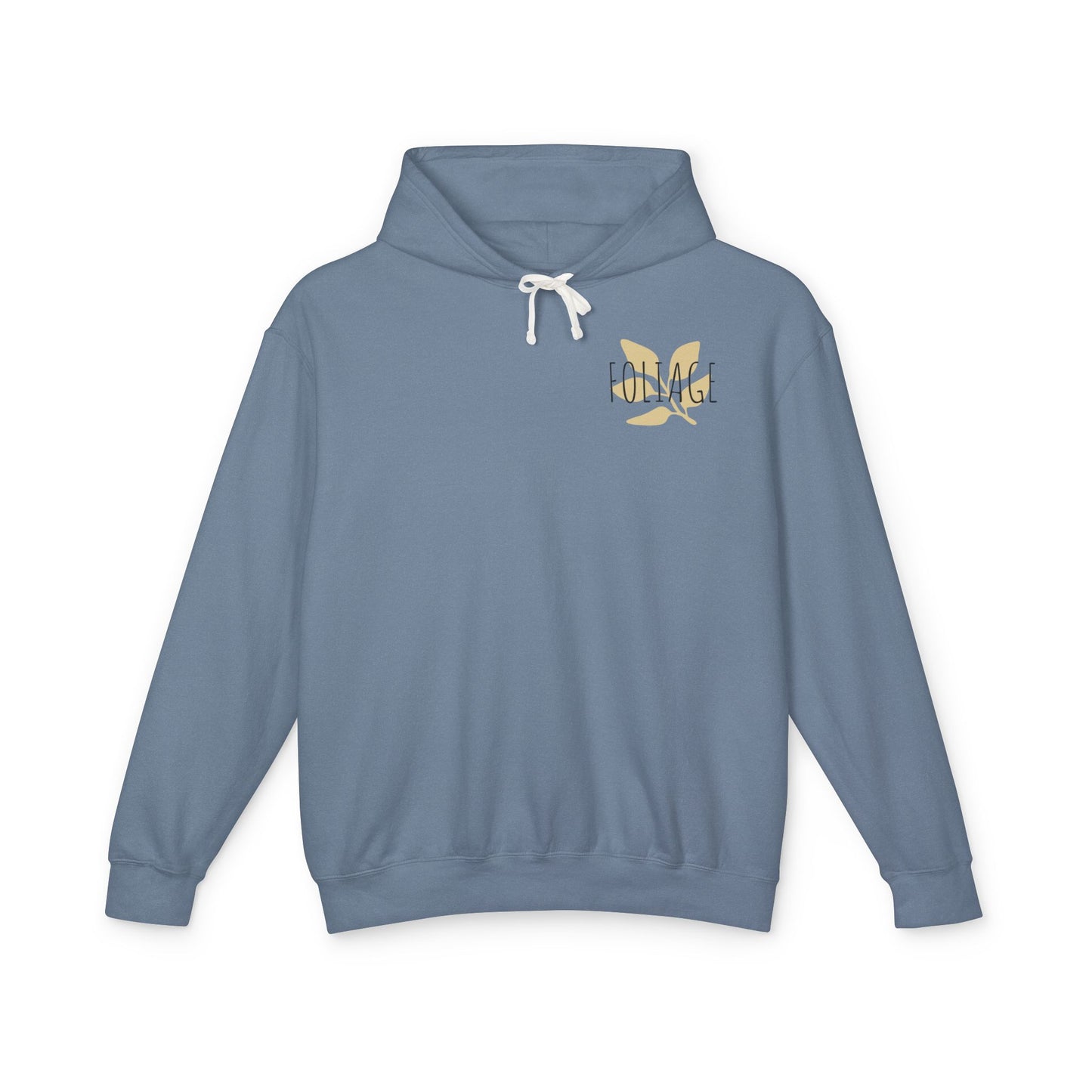 Foliage Unisex Lightweight Hooded Sweatshirt - Nature-Inspired Comfort for All Seasons