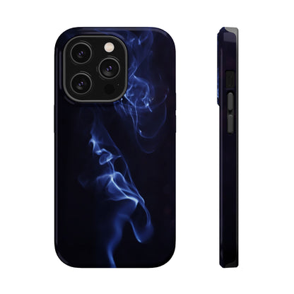 Elegant Smoke Design Magnetic Tough Cases for iPhone - Stylish Protection