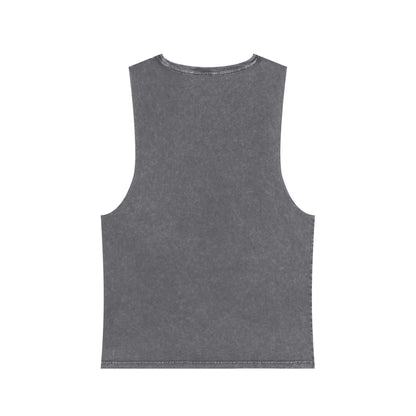 Unisex Stonewash wanderlust Tank Top