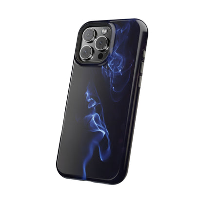 Elegant Smoke Design Magnetic Tough Cases for iPhone - Stylish Protection