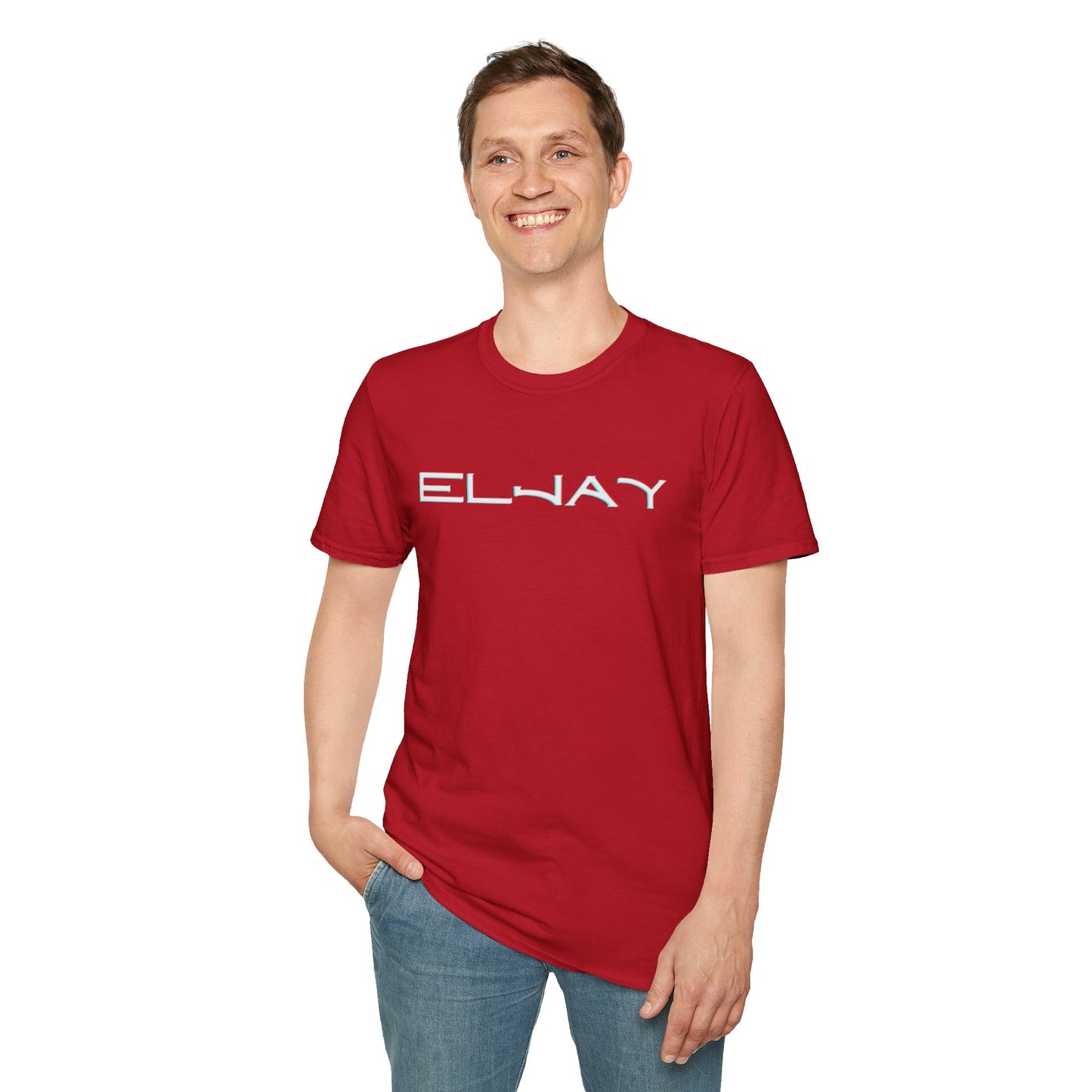 Trendy Unisex Softstyle T-Shirt with 'ELWAY' Graphic - Perfect for Casual Wear and Gifts