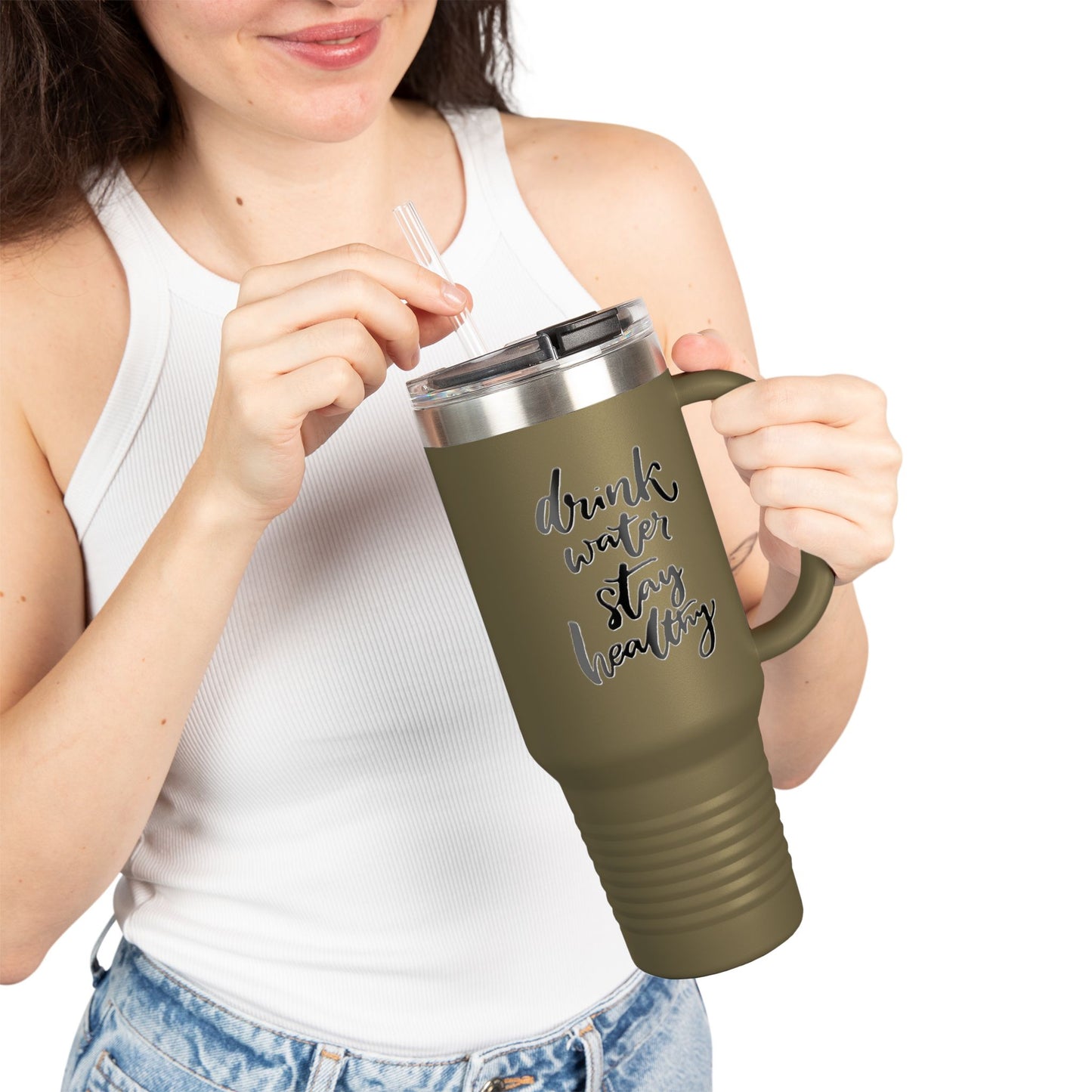 Insulated Travel Mug, 40oz