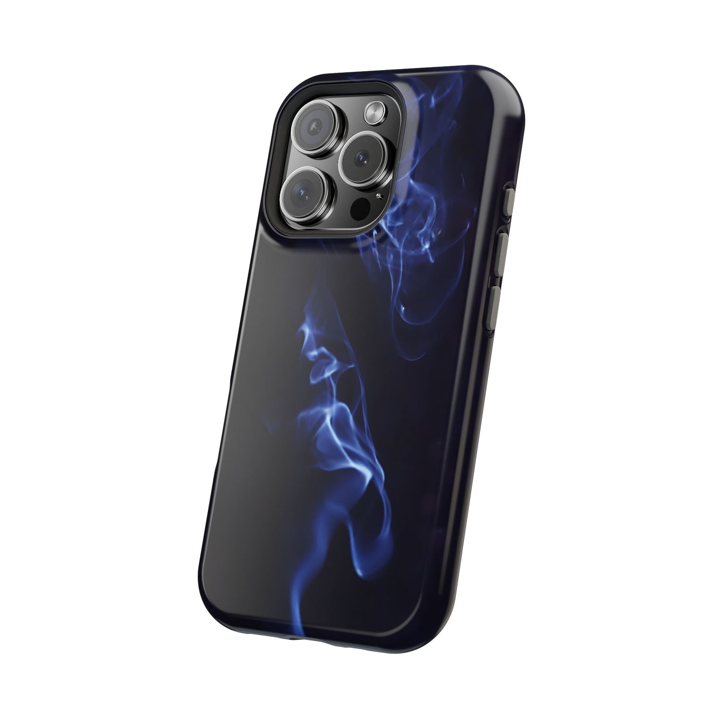 Elegant Smoke Design Magnetic Tough Cases for iPhone - Stylish Protection