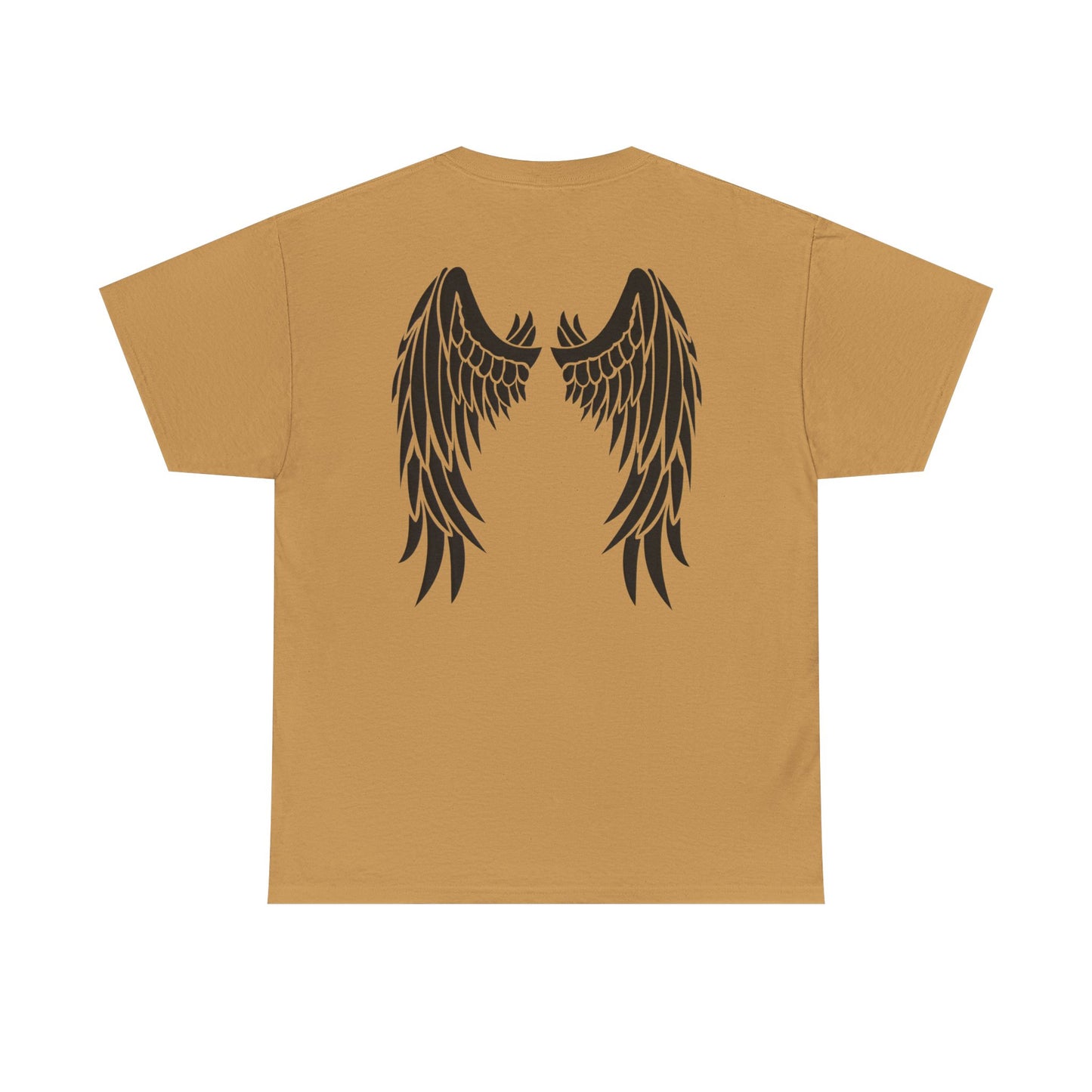 Be Brave Fly High Unisex Heavy Cotton Tee with Wings