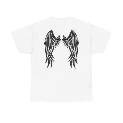 Be Brave Fly High Unisex Heavy Cotton Tee with Wings