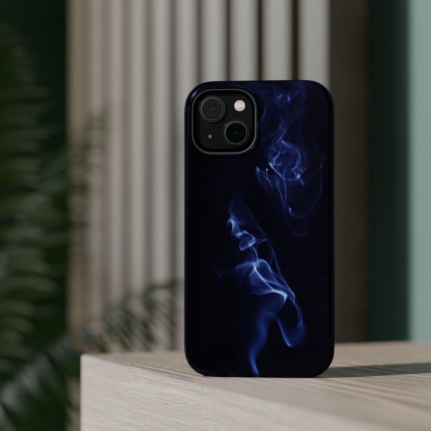 Elegant Smoke Design Magnetic Tough Cases for iPhone - Stylish Protection