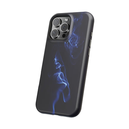 Elegant Smoke Design Magnetic Tough Cases for iPhone - Stylish Protection