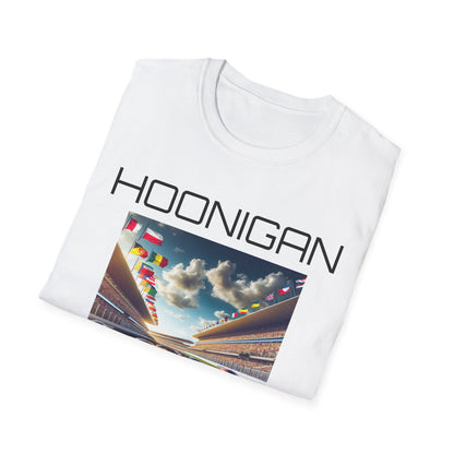 Hoonigan Racing Unisex Softstyle T-Shirt - Cool and Stylish Graphic Tee for Car Enthusiasts