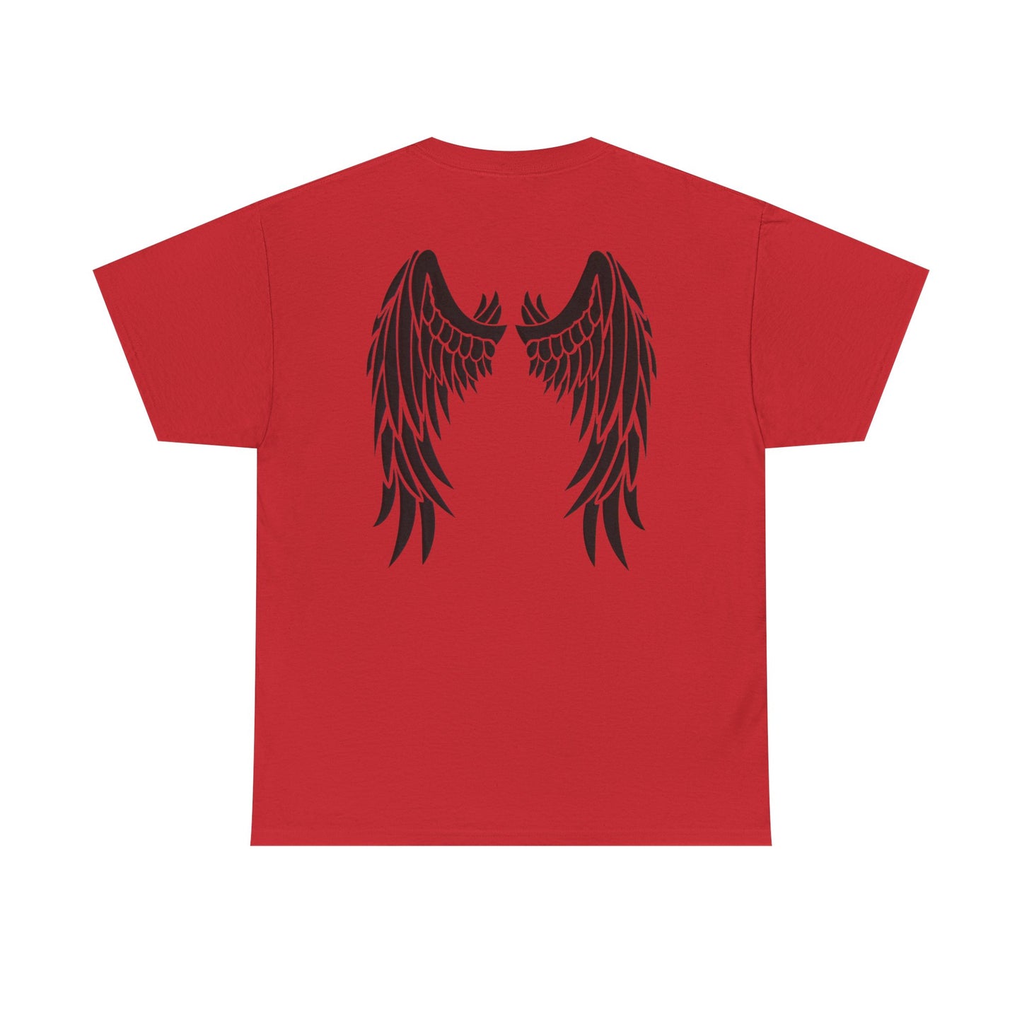 Be Brave Fly High Unisex Heavy Cotton Tee with Wings