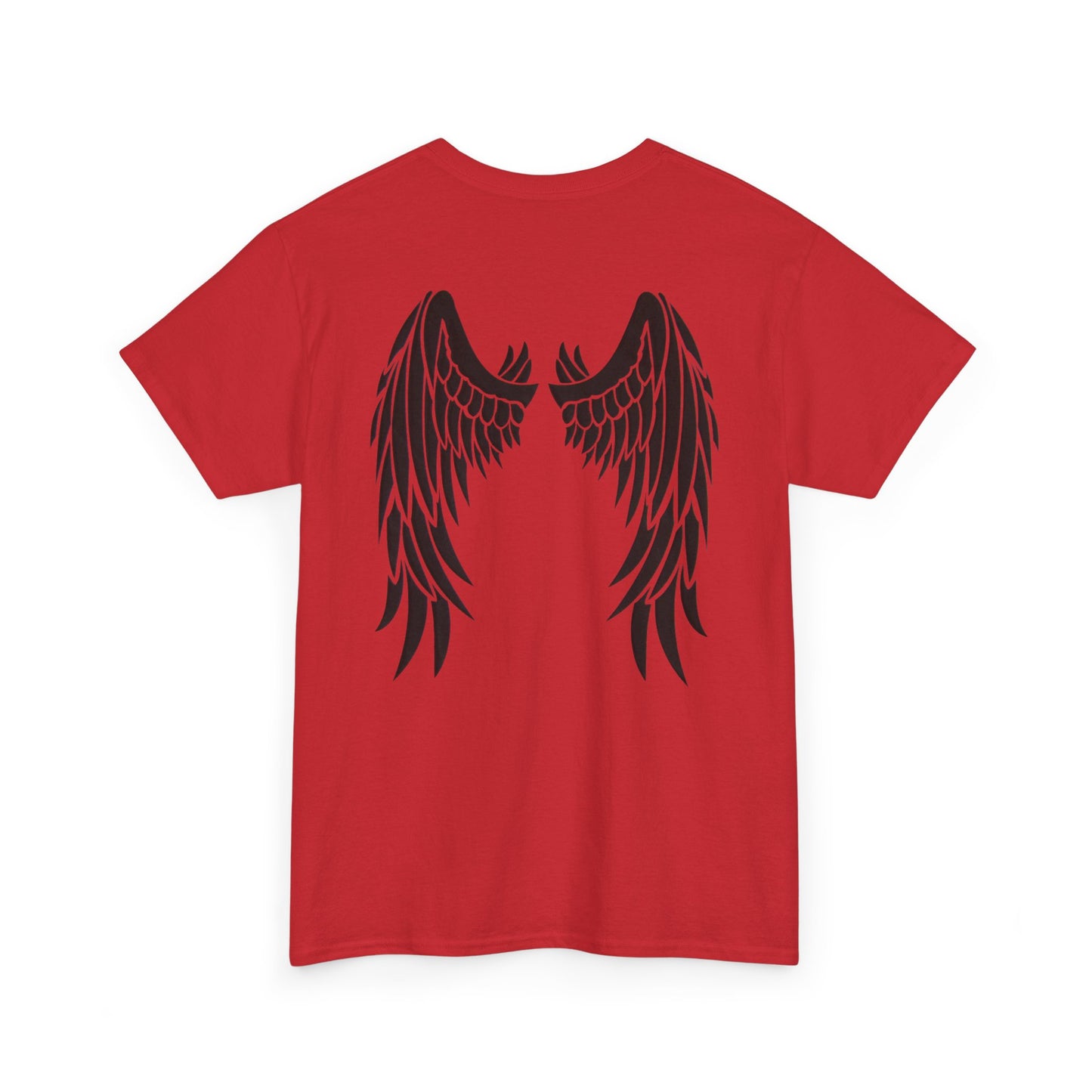 Be Brave Fly High Unisex Heavy Cotton Tee with Wings